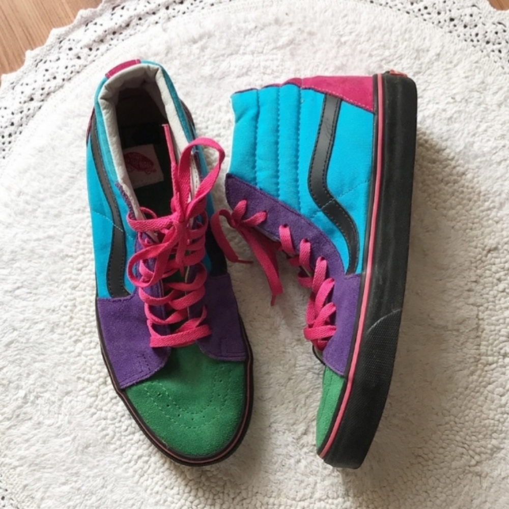 *RARE* Men's Vans Sk8-Hi Colorblock Size 10